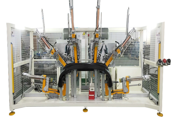 5000W υπερηχητικό Punching μηχανών PLC αυτόματο Punching τρυπών προφυλακτήρων υδραυλικό