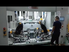 Ενοποιημένη μηχανή τρύπησης και συγκόλλησης για τον πίσω προφυλακτήρα