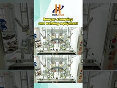 Ανθεκτικός 380V υπερηχητικός τρύπησης και συγκόλλησης αυτοκινήτων εξοπλισμός αυτοματισμού προφυλακτήρα