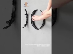 Δοκιμασμός νέας μηχανής συγκόλλησης με ζεστό νίβλο της Sevro για αυτοκινητοβιομηχανικά πλαστικά