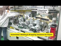 Μηχανή κάλυψης και τυλίγματος αυτοκινήτων πλαστικών τρυπών σχήματος U