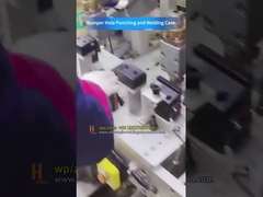 Εφαρμογή αυτόματης τρύπησης και συγκόλλησης για προφυλακτήρες αυτοκινήτων