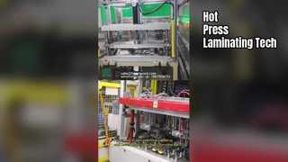 Ρυτίδες στον πίνακα φόρτισης; Διάλυμα πλαστικοποίησης με θερμή πίεση