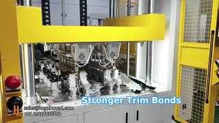 Μηχανή πλαστικοποίησης Hot-Press για ραμμένη επένδυση αυτοκινήτου